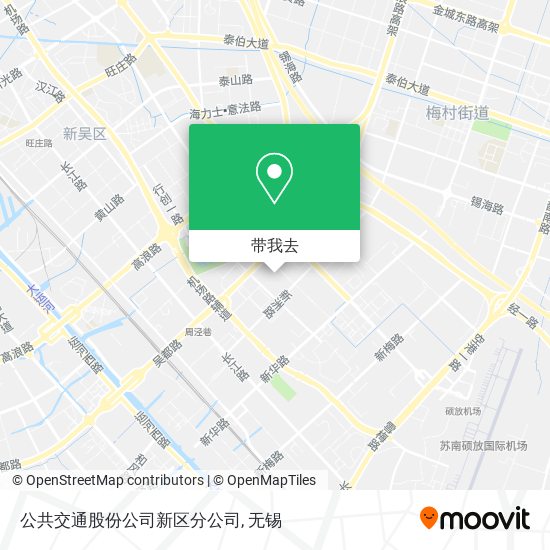 公共交通股份公司新区分公司地图