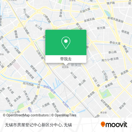 无锡市房屋登记中心新区分中心地图
