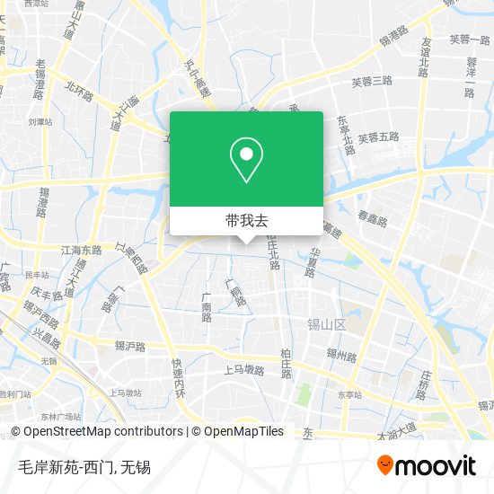 毛岸新苑-西门地图