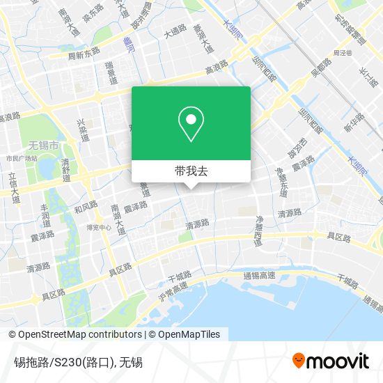 锡拖路/S230(路口)地图