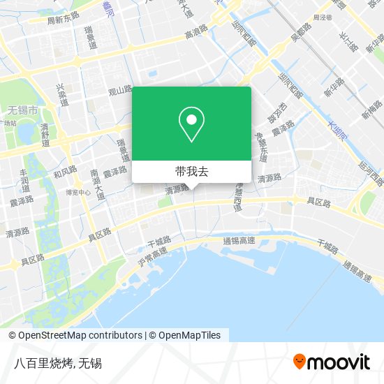 八百里烧烤地图
