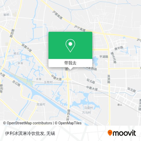伊利冰淇淋冷饮批发地图