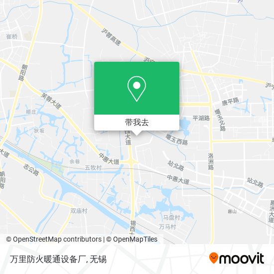 万里防火暖通设备厂地图