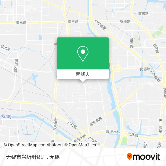 无锡市兴圻针织厂地图