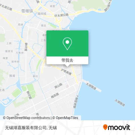无锡湖嘉服装有限公司地图