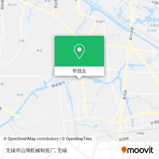 无锡市山湖机械制造厂地图
