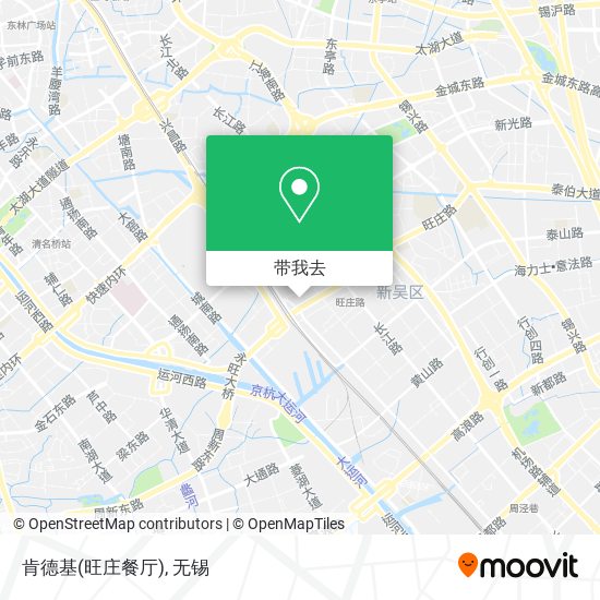 肯德基(旺庄餐厅)地图