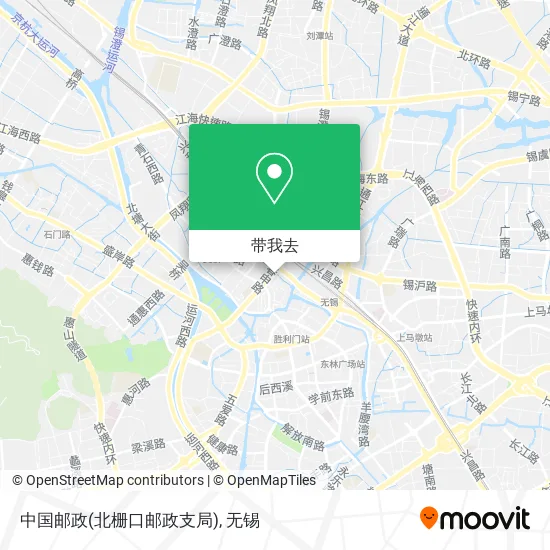中国邮政(北栅口邮政支局)地图