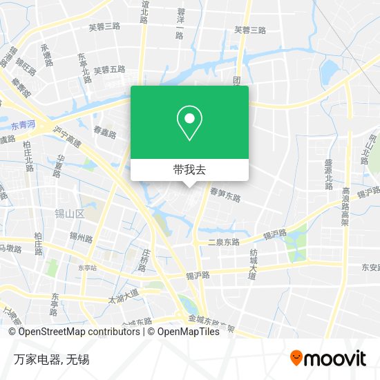 万家电器地图