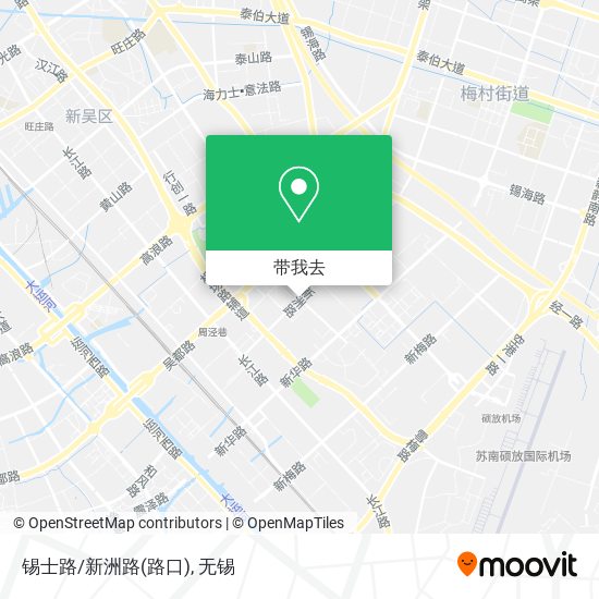 锡士路/新洲路(路口)地图