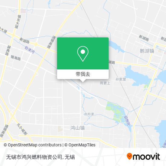 无锡市鸿兴燃料物资公司地图