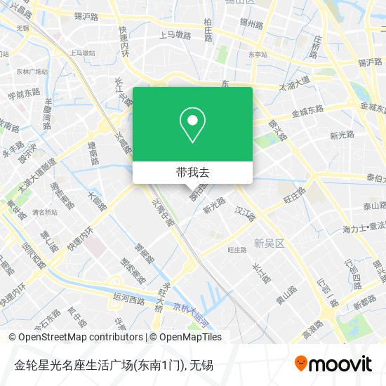 金轮星光名座生活广场(东南1门)地图