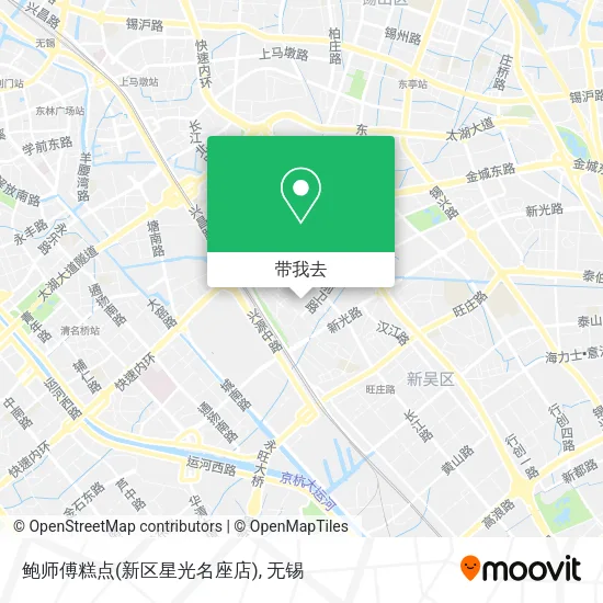 鲍师傅糕点(新区星光名座店)地图