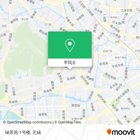 锡景苑-1号楼地图