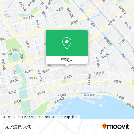 无水蛋糕地图