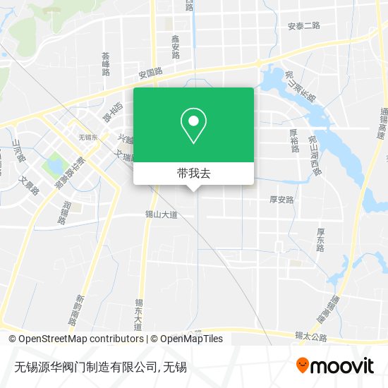 无锡源华阀门制造有限公司地图