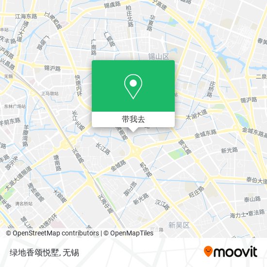 绿地香颂悦墅地图