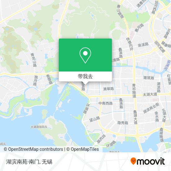 湖滨南苑-南门地图