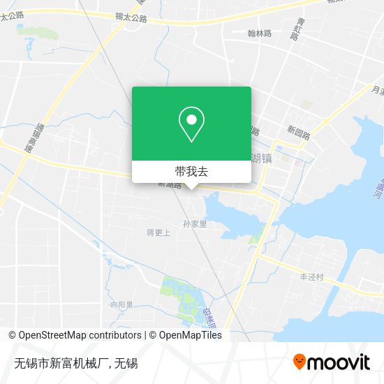 无锡市新富机械厂地图