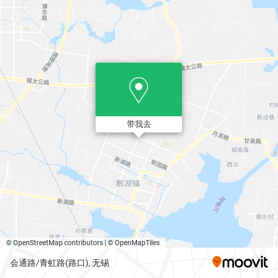 会通路/青虹路(路口)地图