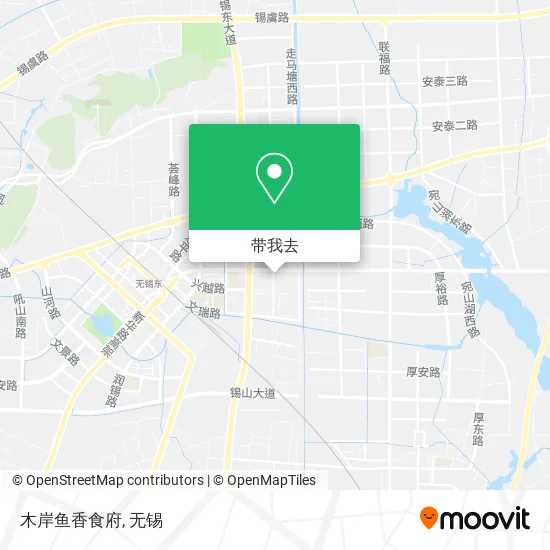 木岸鱼香食府地图