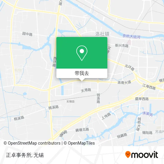 正卓事务所地图