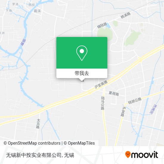 无锡新中投实业有限公司地图