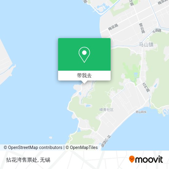 拈花湾售票处地图