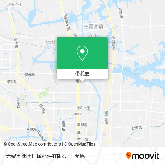 无锡市新叶机械配件有限公司地图