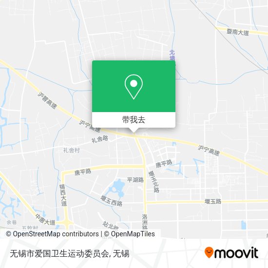 无锡市爱国卫生运动委员会地图