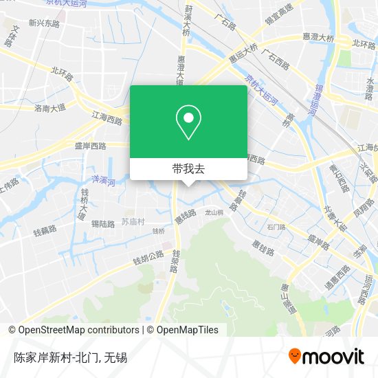陈家岸新村-北门地图