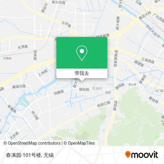春满园-101号楼地图