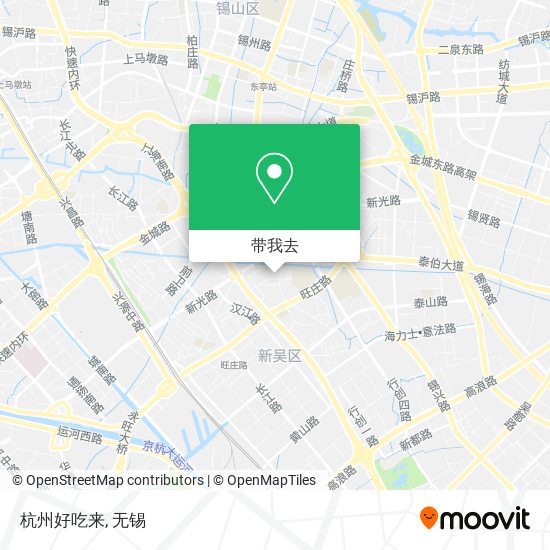 杭州好吃来地图