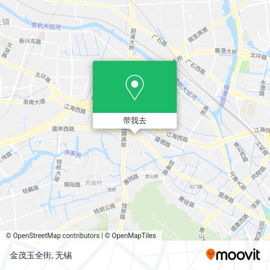 金茂玉全街地图