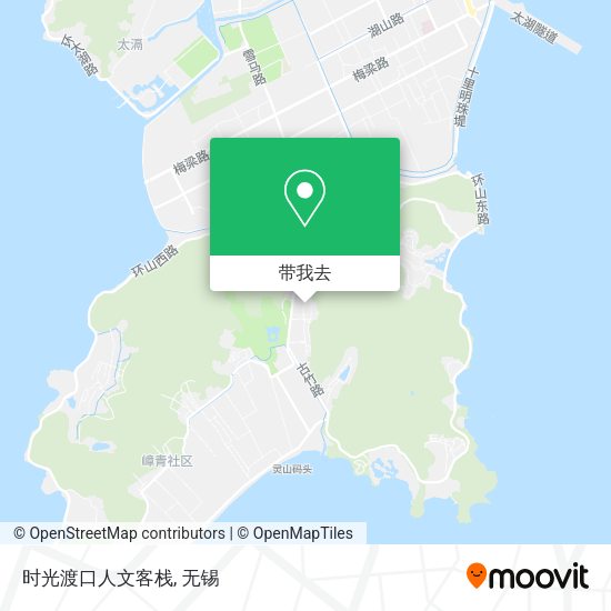 时光渡口人文客栈地图