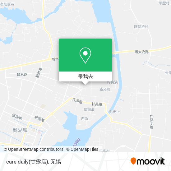 care daily(甘露店)地图