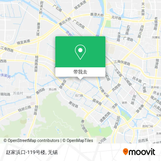 赵家浜口-119号楼地图