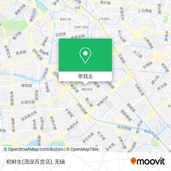 稻鲜生(茂业百货店)地图