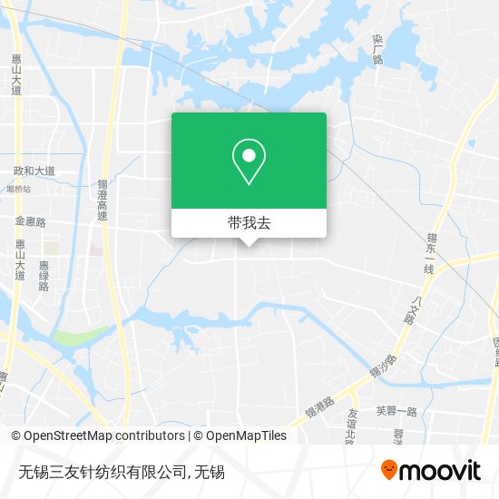 无锡三友针纺织有限公司地图