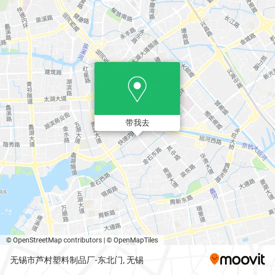 无锡市芦村塑料制品厂-东北门地图