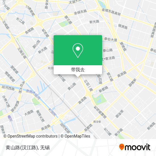黄山路(汉江路)地图