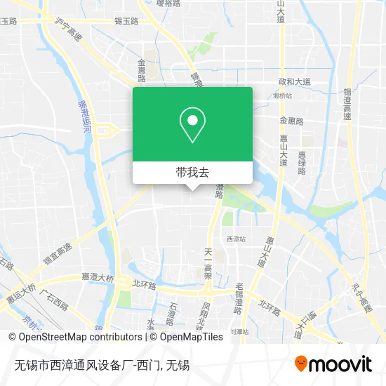 无锡市西漳通风设备厂-西门地图
