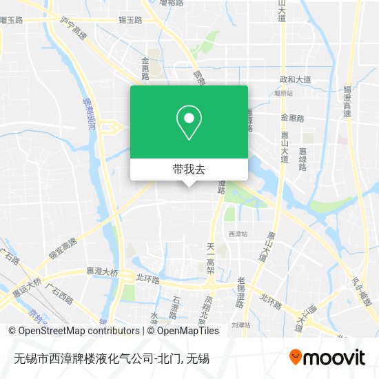 无锡市西漳牌楼液化气公司-北门地图