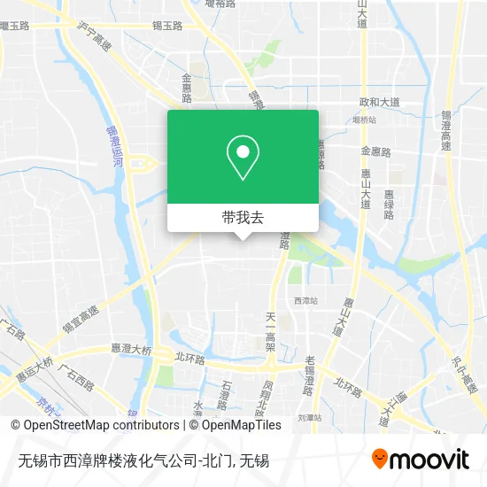 无锡市西漳牌楼液化气公司-北门地图