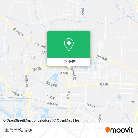 和气面馆地图