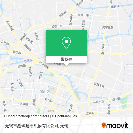 无锡市鑫斌超细织物有限公司地图