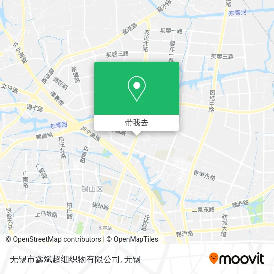无锡市鑫斌超细织物有限公司地图