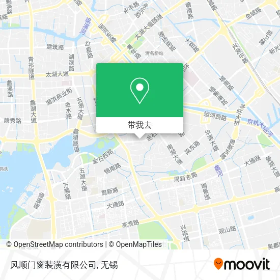 风顺门窗装潢有限公司地图