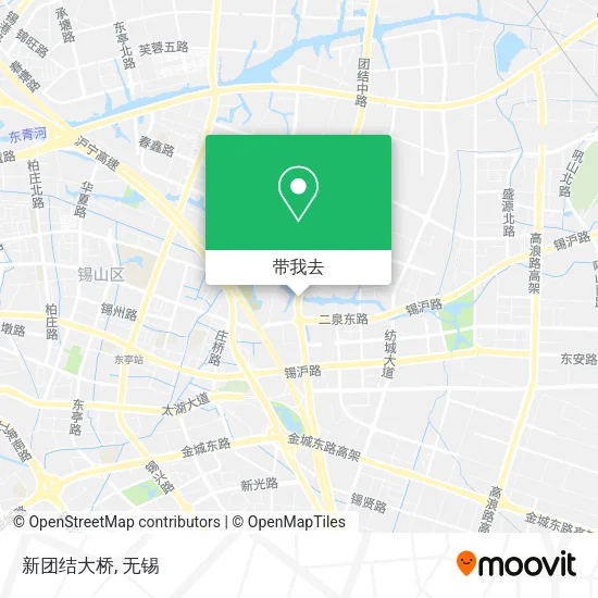 新团结大桥地图