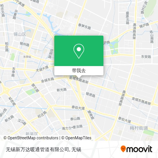 无锡新万达暖通管道有限公司地图
